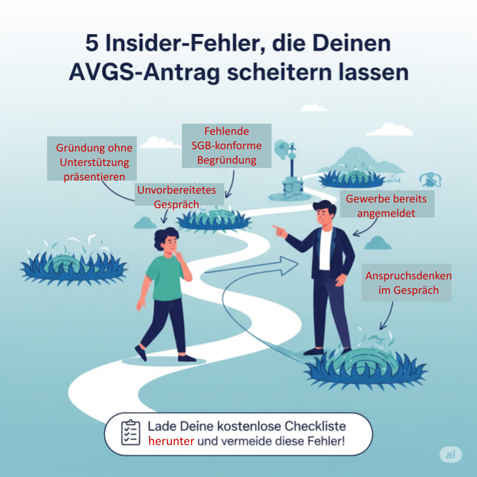AVGS Gründercoaching beantragen - 5 Insidertipps