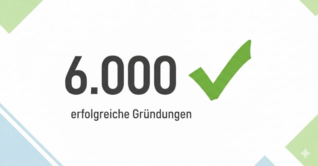 Einstiegsgeld für 6.000 Existenzgründung / Jahr
